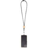Lanyard per smartphone con dettagli in bambù Adhab personalizzato con logo - Pubblienne