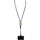 Lanyard per smartphone con dettagli in bambù Adhab personalizzato con logo - Pubblienne