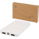 Power bank da 10.000 mAh e 10 W in plastica riciclata Intan personalizzato con logo - Pubblienne