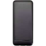 Power bank da 10.000 mAh e 10 W in plastica riciclata con 2 cavi integrati Adhil personalizzato con logo - Pubblienne