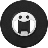 Supporto per telefono magnetico in plastica riciclata con apribottiglie Ain personalizzato con logo - Pubblienne
