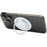 Supporto per telefono magnetico in plastica riciclata con supporto ad anello Albali personalizzato con logo - Pubblienne