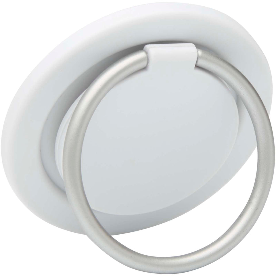 Supporto per telefono magnetico in plastica riciclata con supporto ad anello Albali personalizzato con logo - Pubblienne