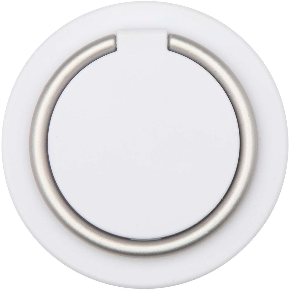 Supporto per telefono magnetico in plastica riciclata con supporto ad anello Albali personalizzato con logo - Pubblienne