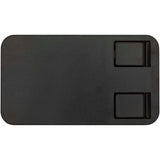 Supporto per telefono pieghevole in plastica riciclata con supporto da tavolo in metallo Alhena personalizzato con logo - Pubblienne
