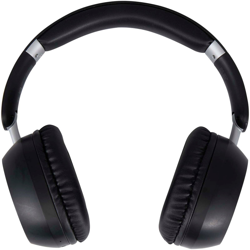 Cuffie over-ear pieghevoli in plastica riciclata con funzione ANC e ENC Hoggar personalizzato con logo - Pubblienne