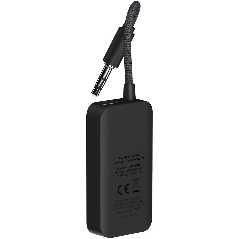 Adattatore audio wireless Xtorm XAWBT01 AirWave personalizzato con logo - Pubblienne