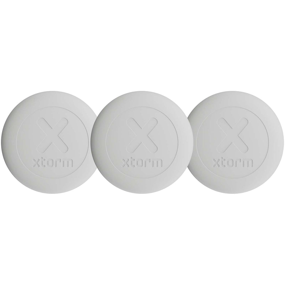 Confezione di 3 travel tag resistenti all'acqua Xtorm XTAG2GA personalizzato con logo - Pubblienne