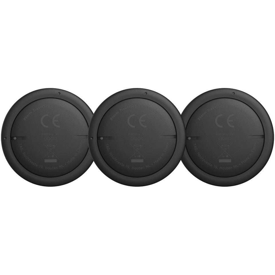 Confezione di 3 travel tag resistenti all'acqua Xtorm XTAG2GA personalizzato con logo - Pubblienne