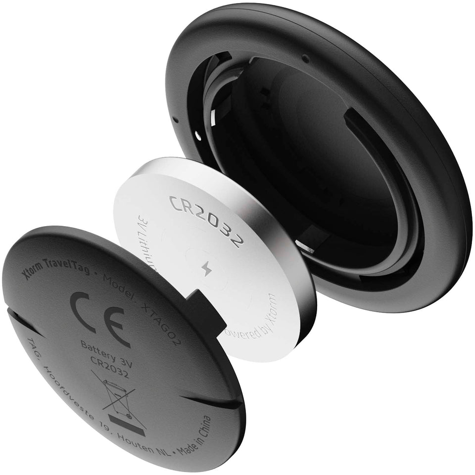 Confezione di 3 travel tag resistenti all'acqua Xtorm XTAG2GA personalizzato con logo - Pubblienne