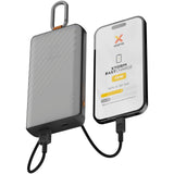 Power bank a energia solare da 10.000 mAh 15 W con luce Xtorm XG2S101 Go2 personalizzato con logo - Pubblienne
