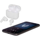 Cuffie Bluetooth® True Wireless in plastica riciclata Altais personalizzato con logo - Pubblienne