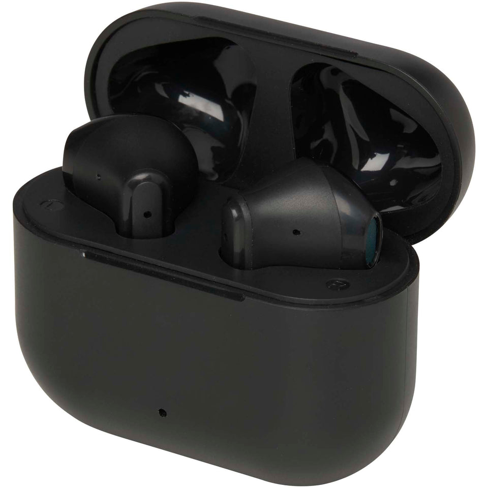 Cuffie Bluetooth® True Wireless in plastica riciclata Altais personalizzato con logo - Pubblienne
