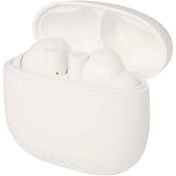 Cuffie Bluetooth® True Wireless in plastica riciclata con inserti auricolari in silicone Alterf personalizzato con logo - Pubblienne