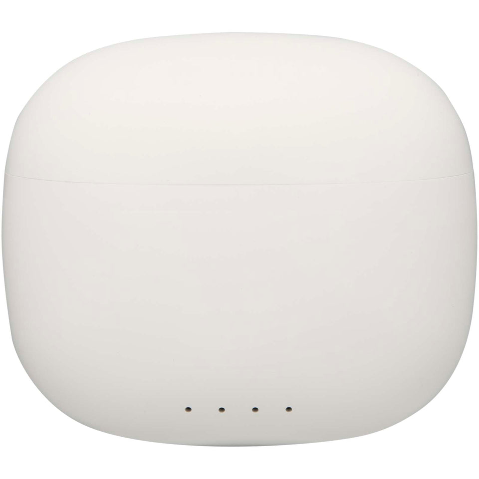 Cuffie Bluetooth® True Wireless in plastica riciclata con inserti auricolari in silicone Alterf personalizzato con logo - Pubblienne