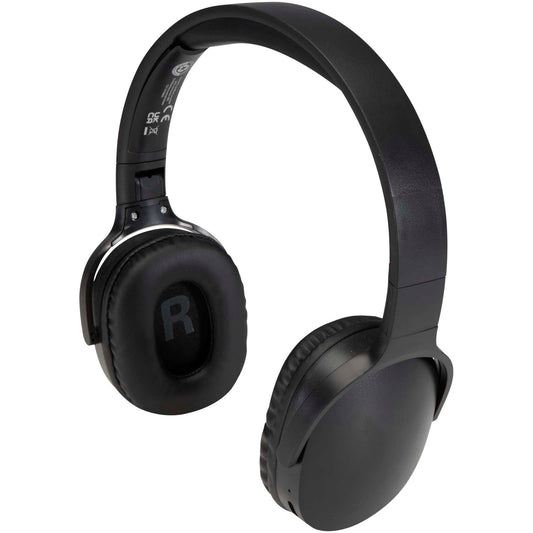 Cuffie over-ear Bluetooth® wireless in plastica riciclata Ancha personalizzato con logo - Pubblienne