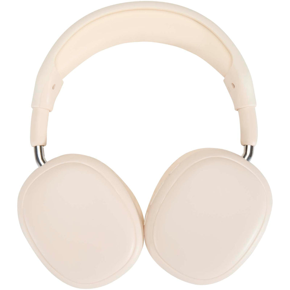 Cuffie Bluetooth® over-ear wireless in plastica riciclata Alzir personalizzato con logo - Pubblienne