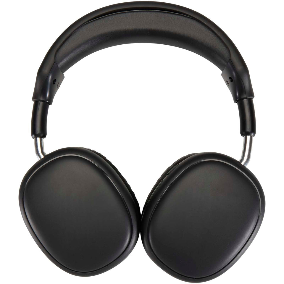 Cuffie Bluetooth® over-ear wireless in plastica riciclata Alzir personalizzato con logo - Pubblienne