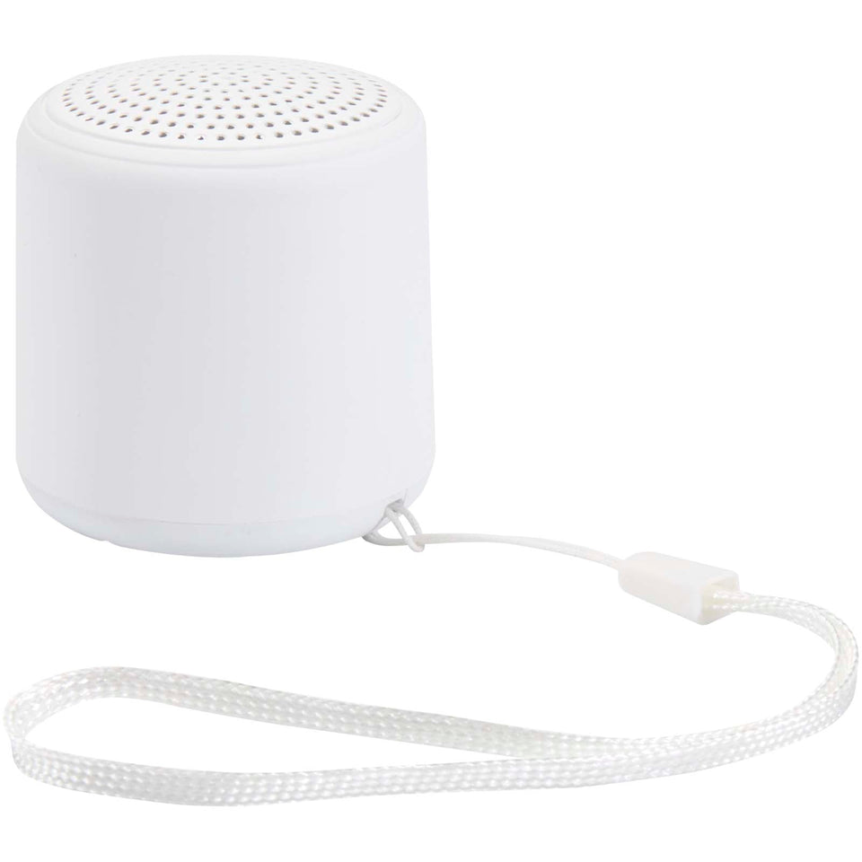 Speaker Bluetooth® wireless in plastica riciclata da 3 W Velkis personalizzato con logo - Pubblienne