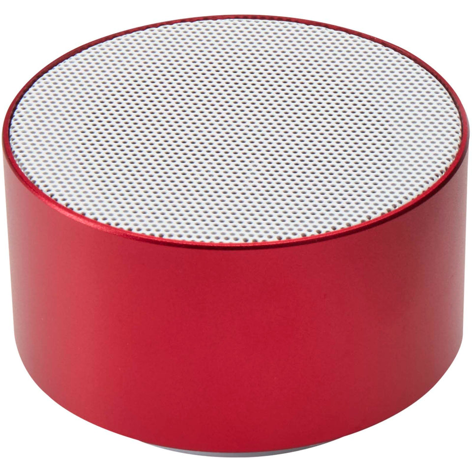 Speaker Bluetooth® wireless in alluminio riciclato da 3 W Ankaa personalizzato con logo - Pubblienne