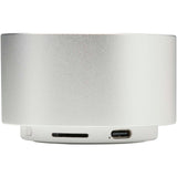 Speaker Bluetooth® wireless in alluminio riciclato da 3 W Ankaa personalizzato con logo - Pubblienne