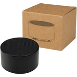 Speaker Bluetooth® wireless in alluminio riciclato da 3 W Ankaa personalizzato con logo - Pubblienne
