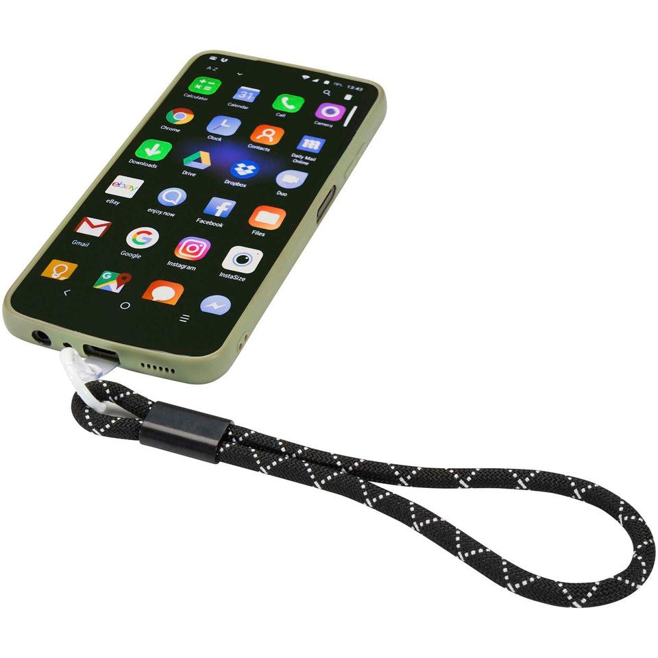 Braccialetto per smartphone in plastica riciclata Arich personalizzato con logo - Pubblienne