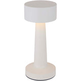 Lampada da tavolo ricaricabile e dimmerabile con 3 modalità di luce Aludra personalizzato con logo - Pubblienne