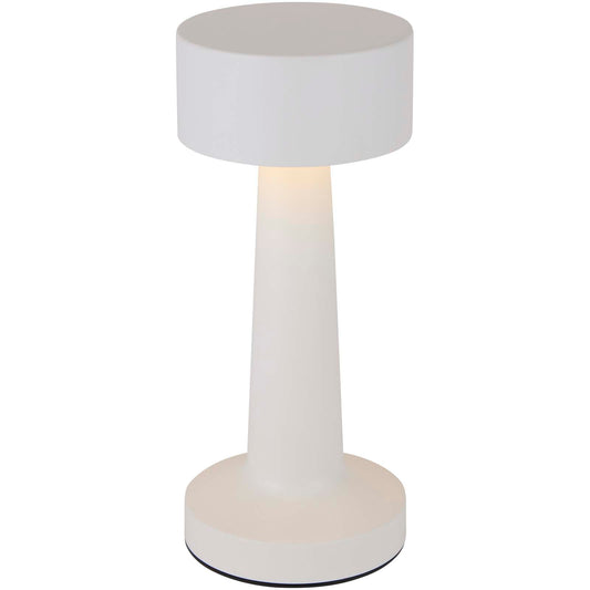 Lampada da tavolo ricaricabile e dimmerabile con 3 modalità di luce Aludra personalizzato con logo - Pubblienne