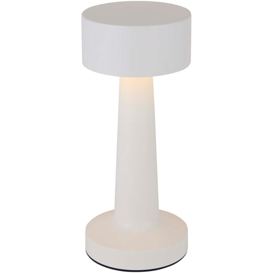 Lampada da tavolo ricaricabile e dimmerabile con 3 modalità di luce Aludra personalizzato con logo - Pubblienne