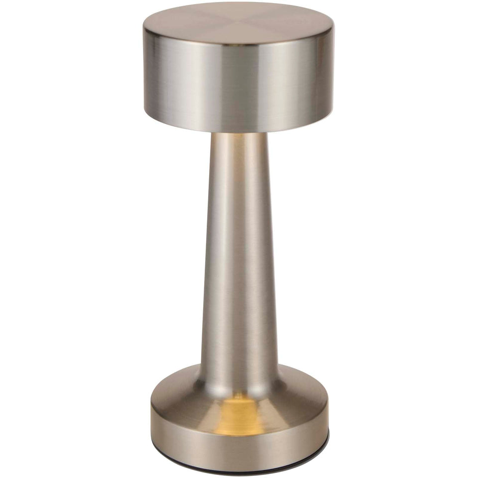 Lampada da tavolo ricaricabile e dimmerabile con 3 modalità di luce Aludra personalizzato con logo - Pubblienne