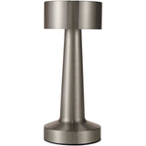 Lampada da tavolo ricaricabile e dimmerabile con 3 modalità di luce Aludra personalizzato con logo - Pubblienne