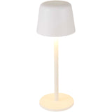 Lampada da tavolo ricaricabile e dimmerabile con 3 modalità di luce Alya personalizzato con logo - Pubblienne
