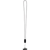 Lanyard per smartphone in plastica riciclata con cavo integrato 5-in-1 da 27 W Anser personalizzato con logo - Pubblienne