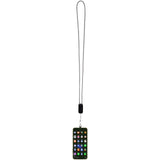 Lanyard per smartphone in plastica riciclata con cavo integrato 5-in-1 da 27 W Anser personalizzato con logo - Pubblienne