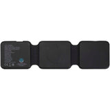 Caricabatterie wireless 3 in 1 da 15 W pieghevole in plastica riciclata Armus personalizzato con logo - Pubblienne