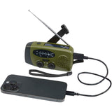 Radio di emergenza in plastica riciclata certificata RCS Avior personalizzato con logo - Pubblienne