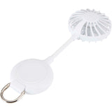 Ventilatore portatile magnetico in plastica riciclata Ventio personalizzato con logo - Pubblienne