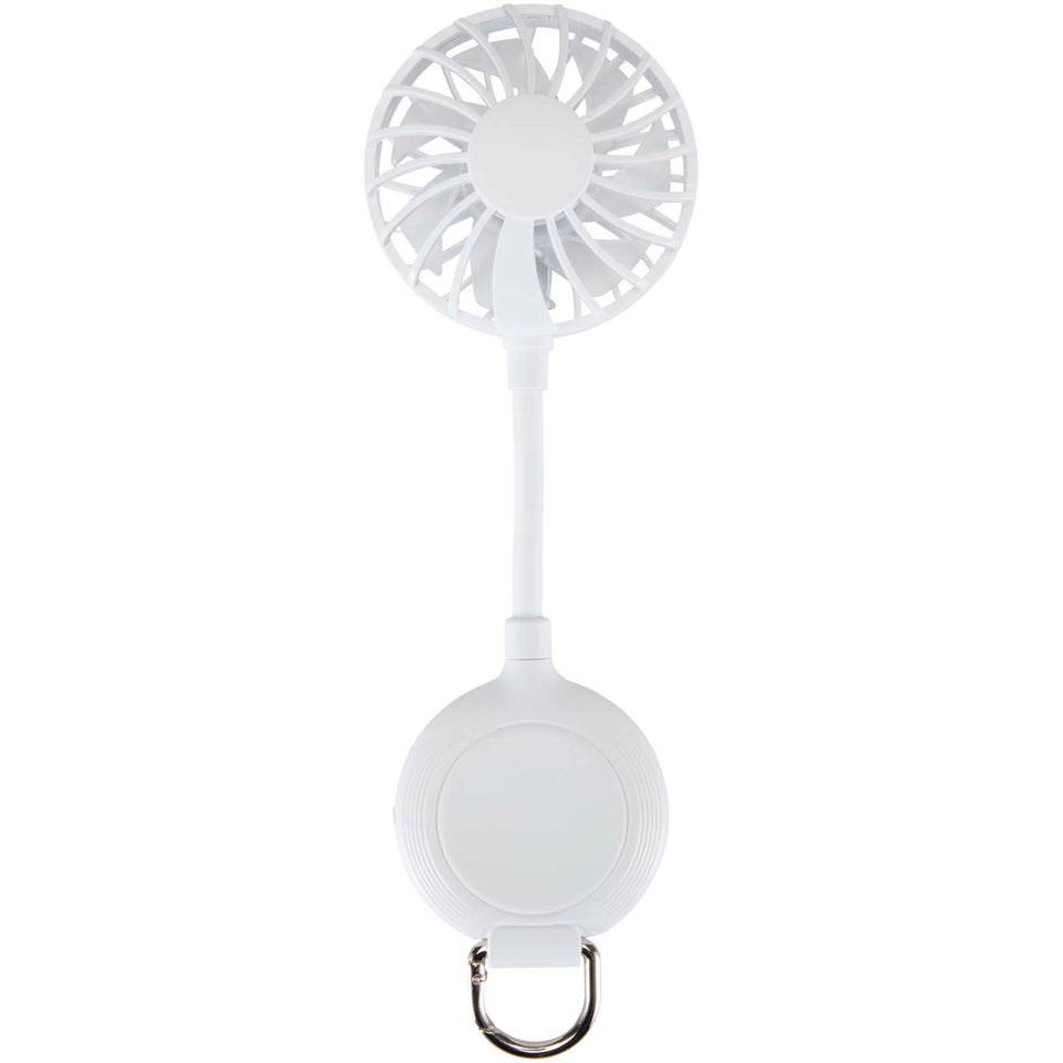 Ventilatore portatile magnetico in plastica riciclata Ventio personalizzato con logo - Pubblienne