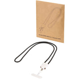 Cavo di ricarica 5-in-1 65W con lanyard in plastica riciclata Ion personalizzato con logo - Pubblienne
