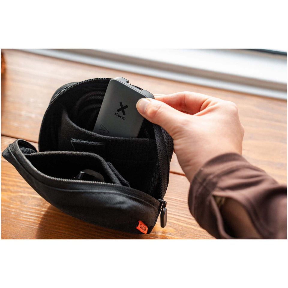 Set caricabatterie rapido da viaggio da 65 W con cavo e custodia Xtorm personalizzato con logo - Pubblienne