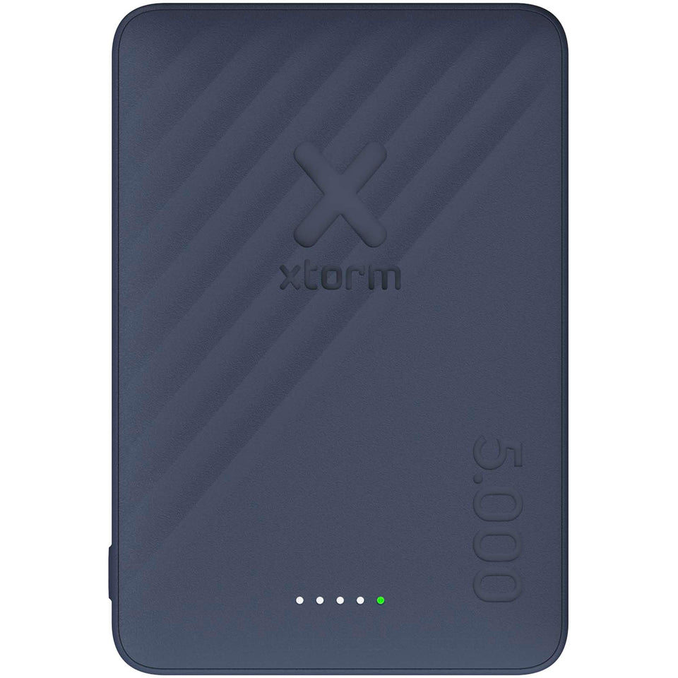 Power bank wireless da 5000 mAh 15 W Xtorm Go2 personalizzato con logo - Pubblienne