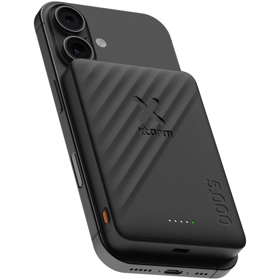 Power bank wireless da 5000 mAh 15 W Xtorm Go2 personalizzato con logo - Pubblienne