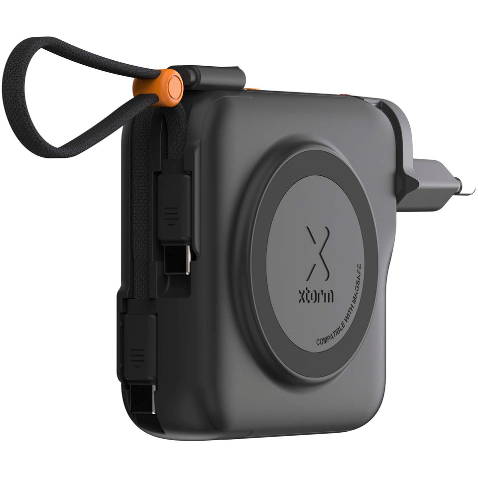 Caricabatterie da viaggio 3-in-1 da 30 W 10.000 mAh Xtorm TravelPro personalizzato con logo - Pubblienne
