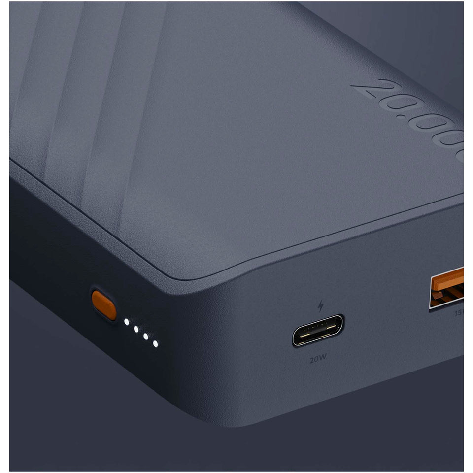 Power bank Xtorm Go2 da 20 W e 20.000 mAh con ricarica rapida personalizzato con logo - Pubblienne