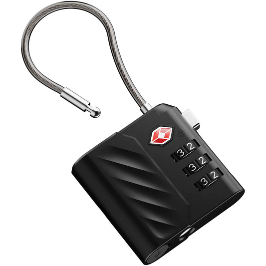 Lucchetto a combinazione Xtorm Lock Tag TSA con localizzatore personalizzato con logo - Pubblienne