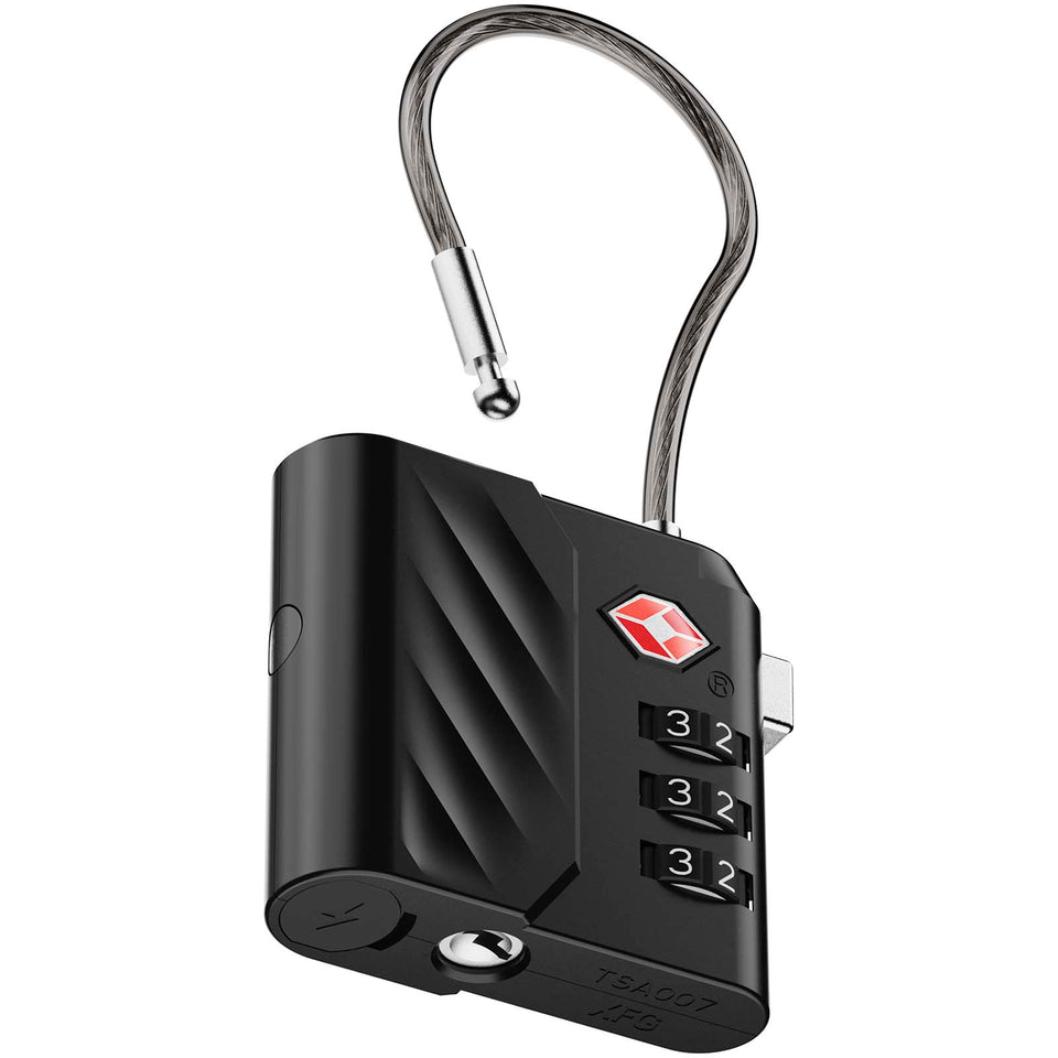 Lucchetto a combinazione Xtorm Lock Tag TSA con localizzatore personalizzato con logo - Pubblienne