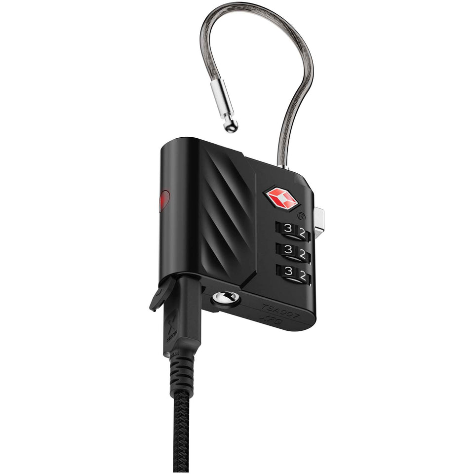 Lucchetto a combinazione Xtorm Lock Tag TSA con localizzatore personalizzato con logo - Pubblienne
