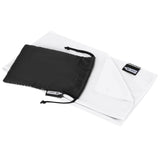 Asciugamano sportivo Raquel di raffreddamento in PET riciclato con pouch 80 x 30 cm personalizzato con logo - Pubblienne