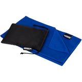 Asciugamano sportivo Raquel di raffreddamento in PET riciclato con pouch 80 x 30 cm personalizzato con logo - Pubblienne
